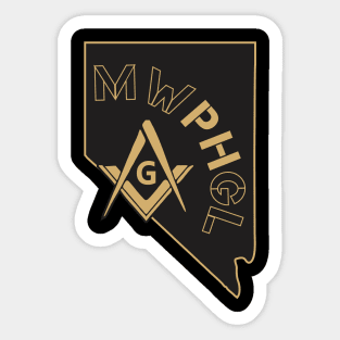 MWPHGLNV Black Sticker